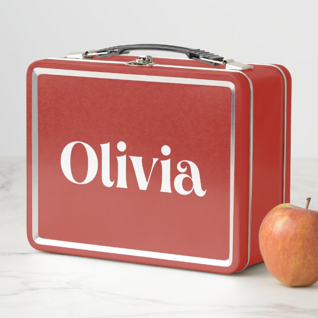 Olivia Metal Lunch Box (In Situ)