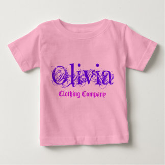 Olivia Name Clothing Company Baby Shirts