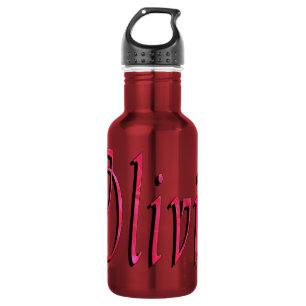 Olivia, Name, Logo, Girls Steel Water Bottle