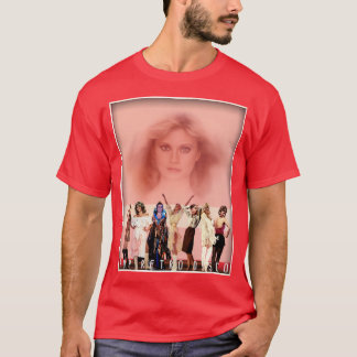 Olivia NewtonJohn Xanadu Framed Collage Designed T-Shirt