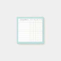 Olivia Personalised Habit Tracker in Spa