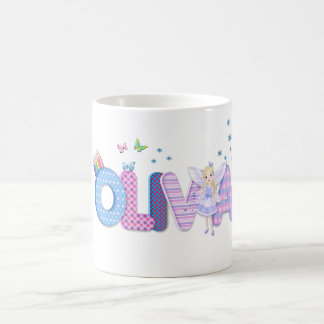 OLIVIA / personalised name illustration Coffee Mug