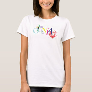 Olivia - playful monogram for little girl T-Shirt