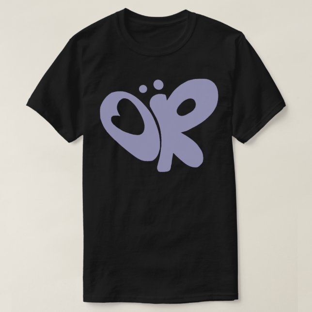 olivia rodrigo purple butterfly logo Sticker  T-Shirt (Design Front)