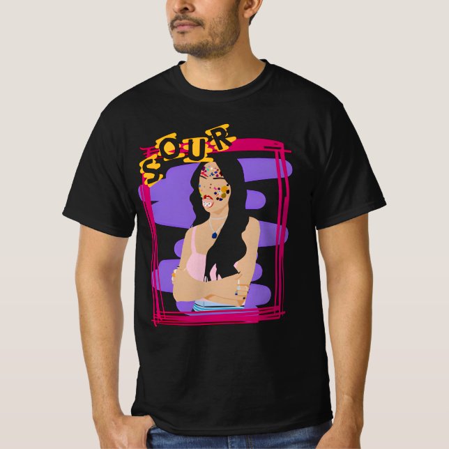 olivia rodrigo - sour T-Shirt (Front)