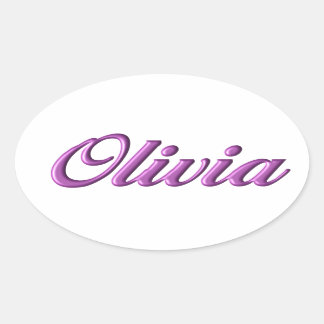 Olivia sticker name