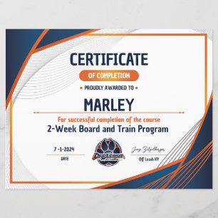 OLK9 Certificate #9
