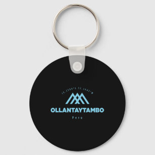 Ollantaytambo Mountain Vacation Skiing Peru Key Ring