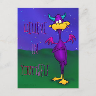 Ollie the Monster, w/quote postcard