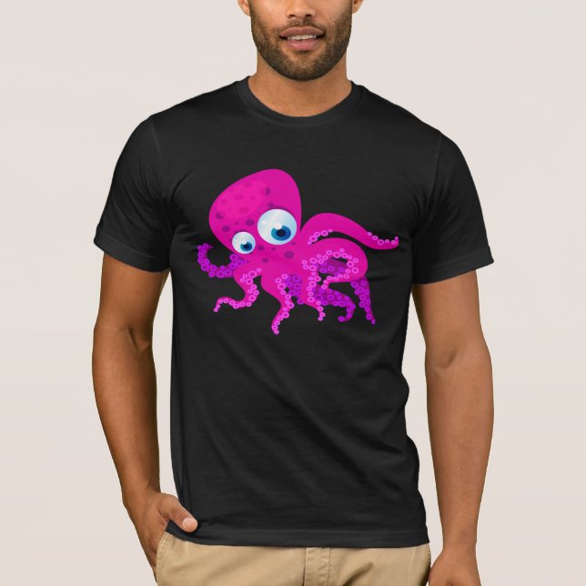 Olly The Octopus T-Shirt (Front)