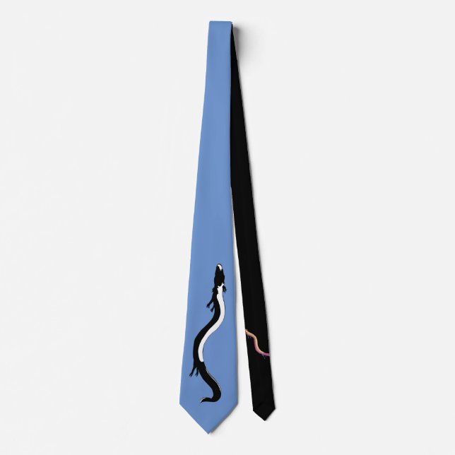 Olm: Cave Dragon Salamander Tie (Front)