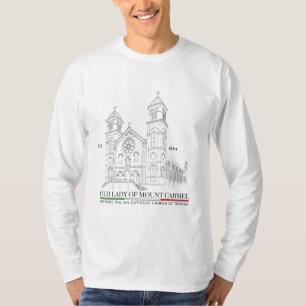 OLMC Line Logo Men's Long Sleeve T-Shirt White