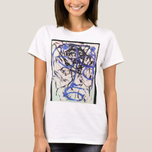 Olmec Head Abstract Jeff Hankamer Artjunkhaus Art T-Shirt