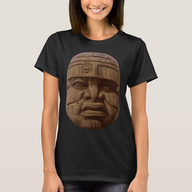 Olmec Head T-Shirt (Front)