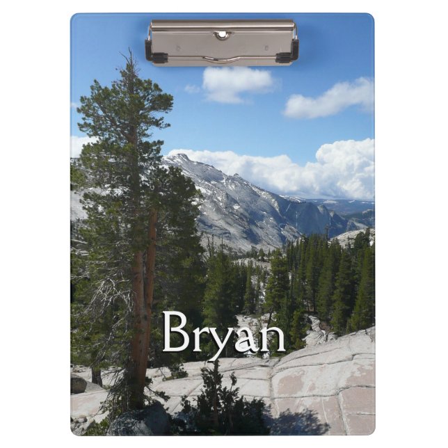 Olmsted Point III in Yosemite National Park Clipboard (Front)