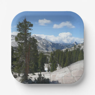 Olmsted Point III in Yosemite National Park Paper Plate