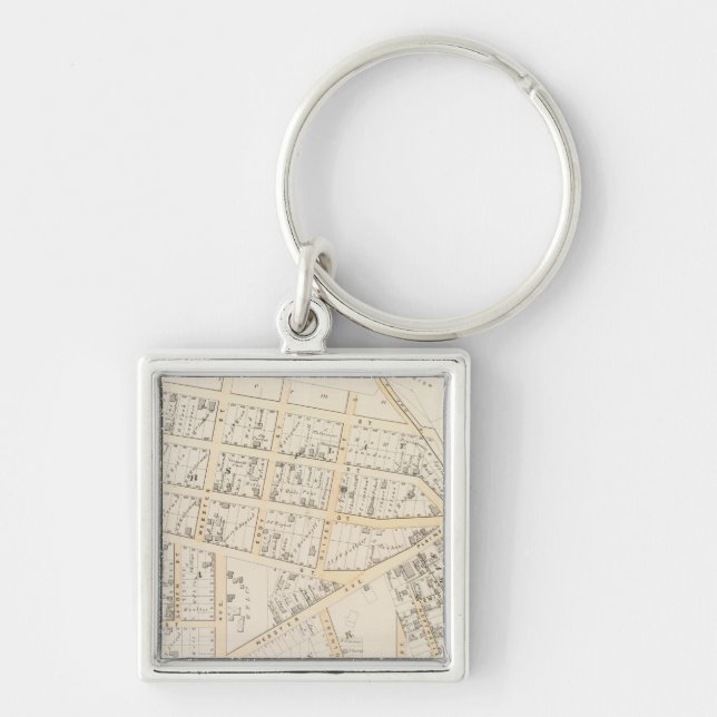 Olneyville Providence Rhode Island Key Ring (Front)