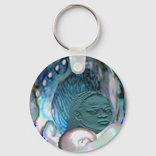 OLOKUN YEMAYA KEY RING (Front)