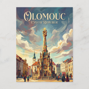 Olomouc Czech Republic Postcard