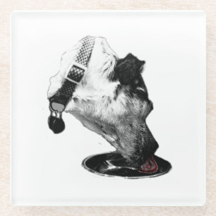 olor Pop Terrier Mix Coaster