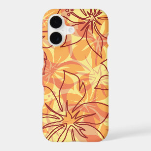 Olowalu Hibiscus Hawaiian Camo Papaya
