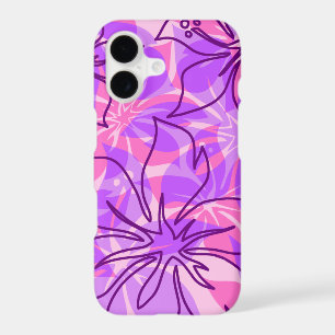 Olowalu Hibiscus Hawaiian Camo Violet