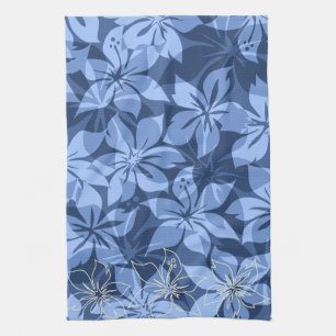 Olowalu Hibiscus Hawaiian Kitchen Towel