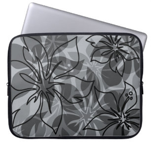 Olowalu Hibiscus Hawaiian Neoprene Wetsuit Laptop Sleeve