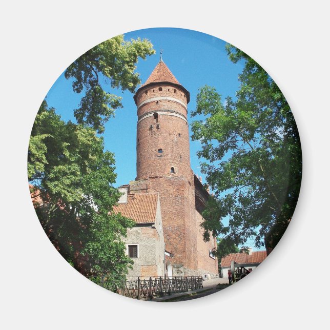 Olsztyn Mediaeval Gothic Castle II - magnet (Front)