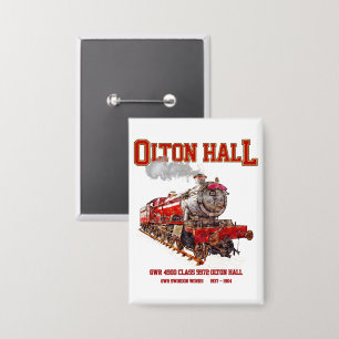 Olton Hall Vintage Steam Train English Locomotive 