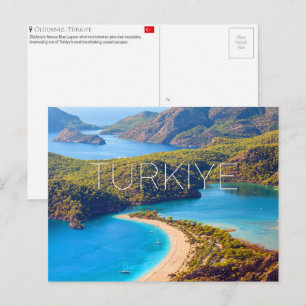 Ölüdeniz, Türkiye Travel Postcard