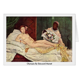 Olympia By Edouard Manet