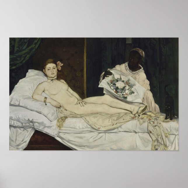 Olympia by Manet - Poster (Front)
