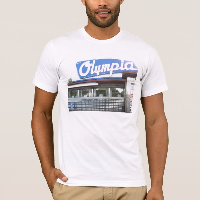 Olympia Diner Men's Teeshirt T-Shirt (Front)