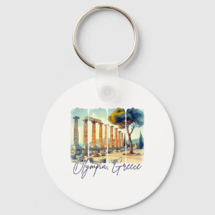 Olympia Greece Travel Meet Me In Greece Olympia So Key Ring