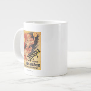 Olympia Nightclub Girl Crashing Cymbals Large Coffee Mug