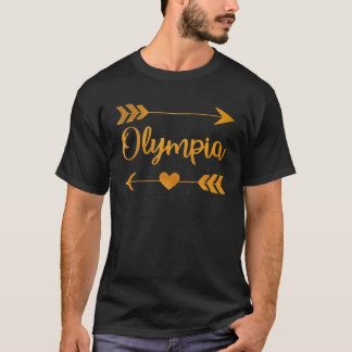 OLYMPIA WA WASHINGTON Funny City Home Roots USA Wo T-Shirt