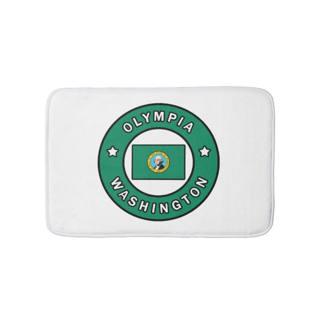 Olympia Washington Bath Mat (Front)