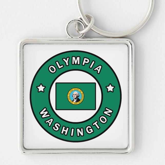 Olympia Washington Key Ring (Front)