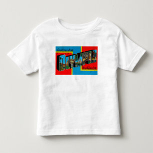 Olympia, Washington - Large Letter Scenes 2 Toddler T-Shirt