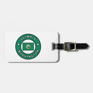 Olympia Washington Luggage Tag