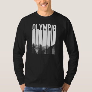 Olympia Washington Retro Wa City Vacation Outdoors T-Shirt