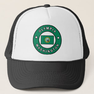 Olympia Washington Trucker Hat
