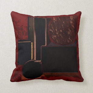 Olympiad Abstract Art Throw Pillow