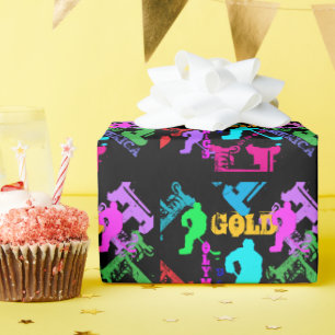 OLYMPIC HOCKEY PRINTED BACKPACK WRAPPING PAPER