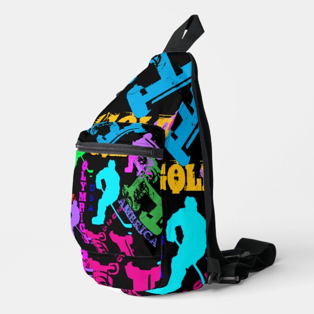 OLYMPIC HOCKEY SLING BAG (Right Corner)