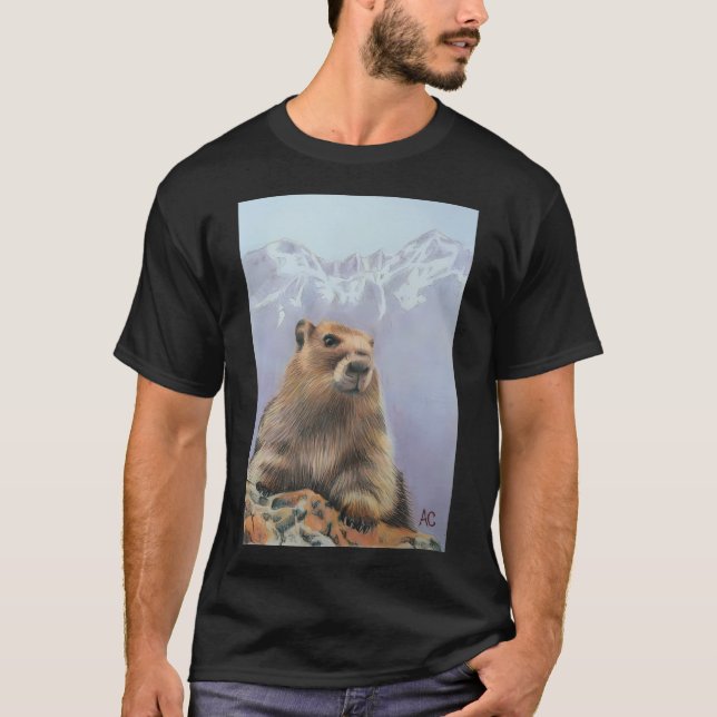 Olympic Marmot T-Shirt (Front)