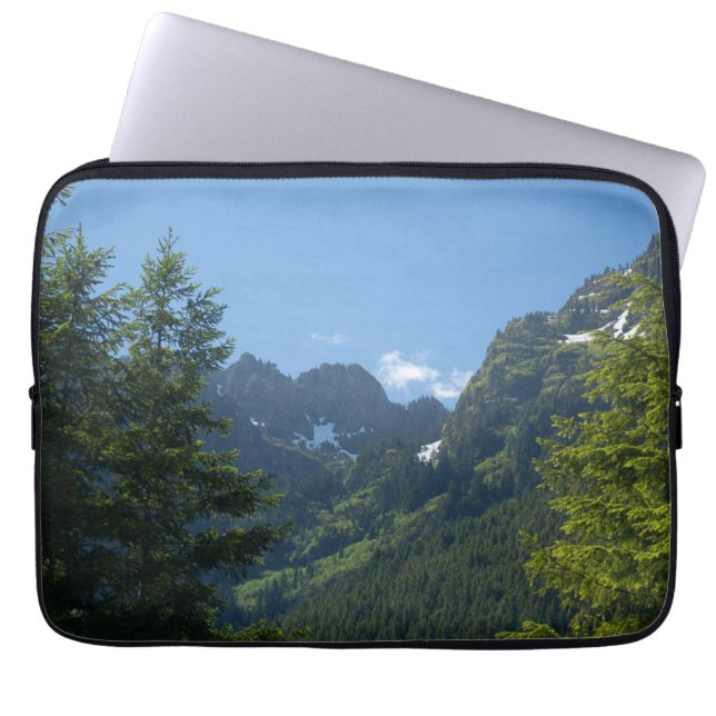 Olympic Mountain Scene  Laptop Sleeve (Front)
