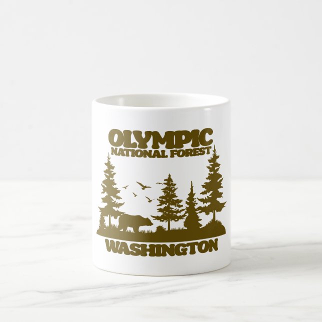 Olympic National Forest Coffee Mug (Center)