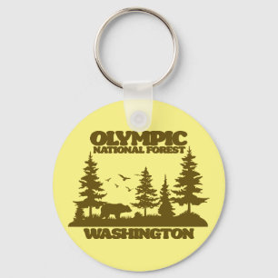 Olympic National Forest Key Ring